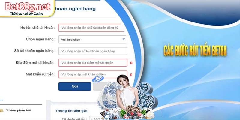 rút tiền Bet88